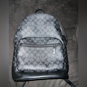 Brand new all back Mens coach book bag.